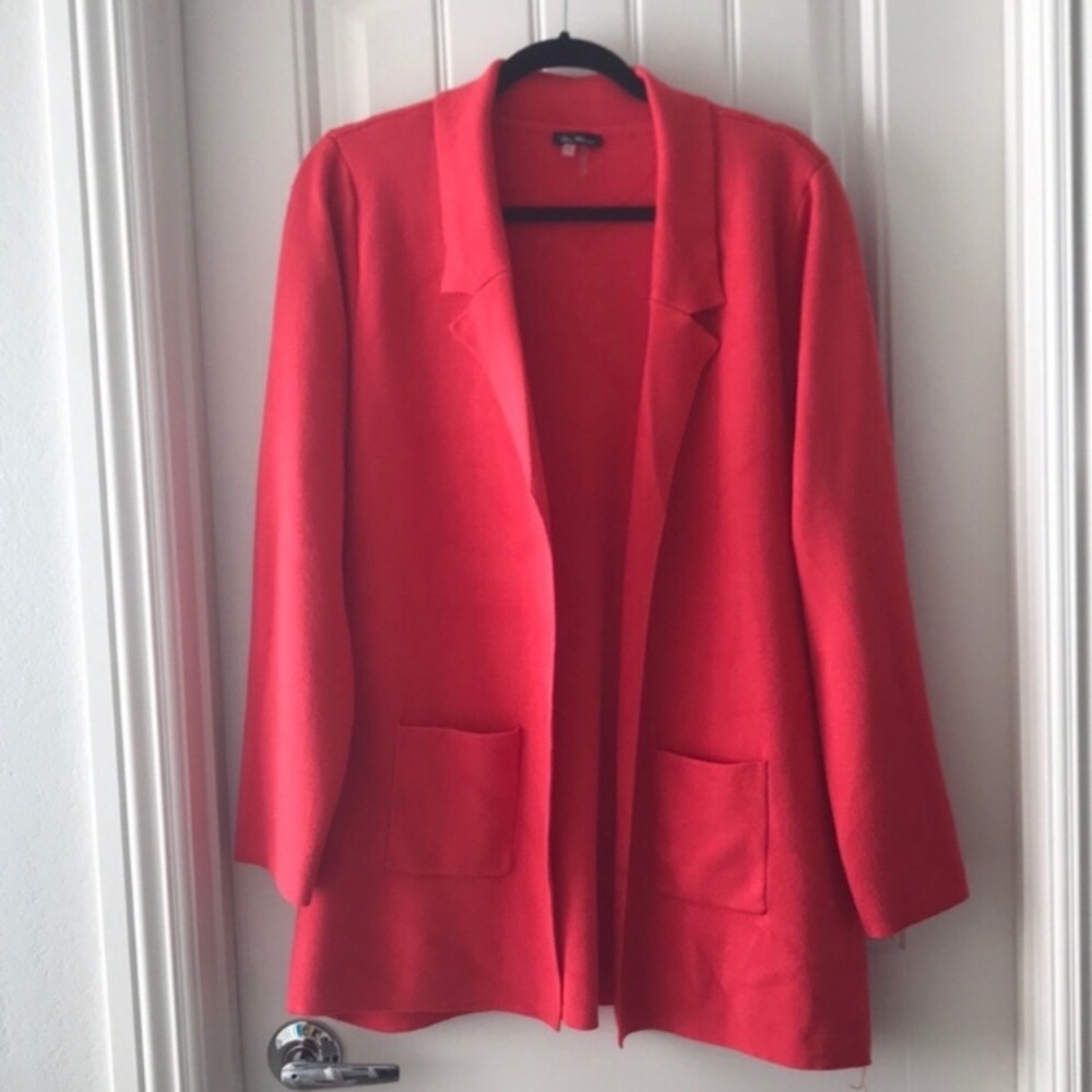 Red Cardigan - Picture 2 of 4